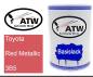 Preview: Toyota, Red Metallic, 3B5: 500ml Lackdose, von ATW Autoteile West.